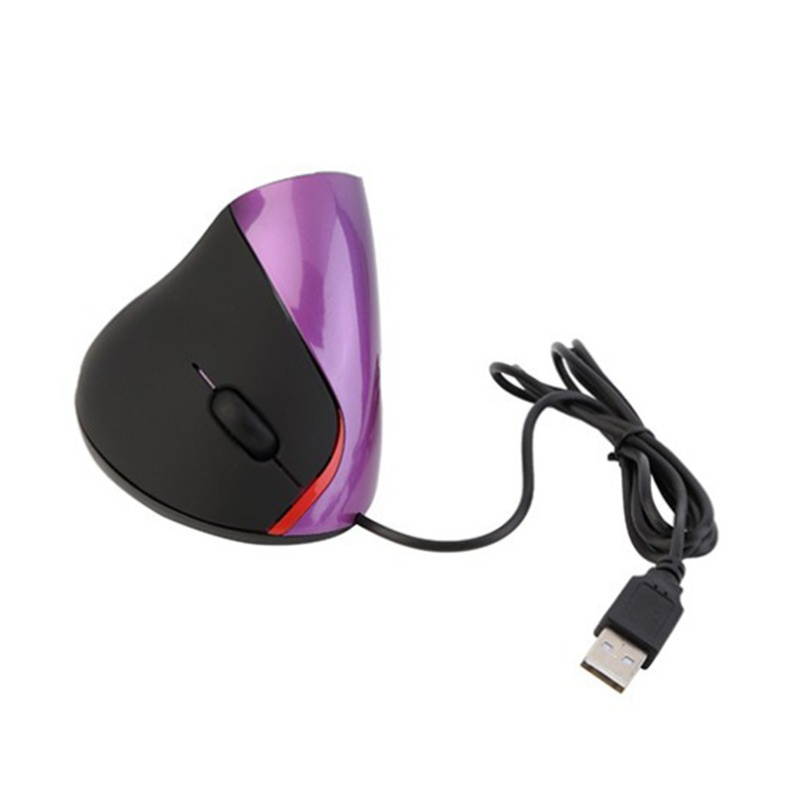 Universal 1600DPI USB2.0 5 Buttons Standing Wired Mouse PC/Computer Accessory