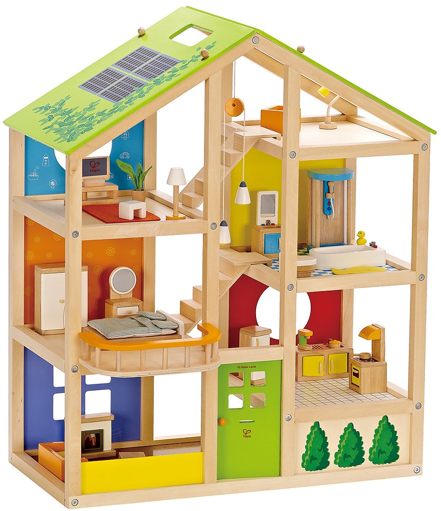 Hape All Season Furnished Dollhouse