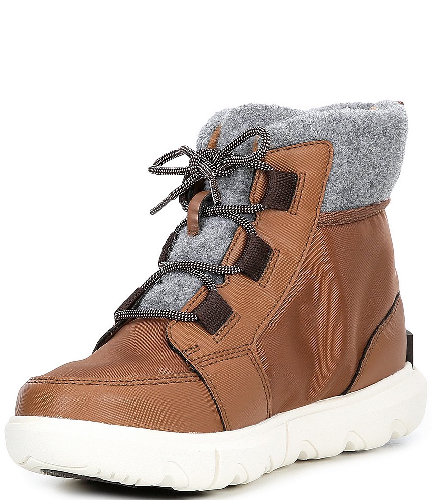 Sorel Explorer II Carnival Waterproof Lace-Up Booties