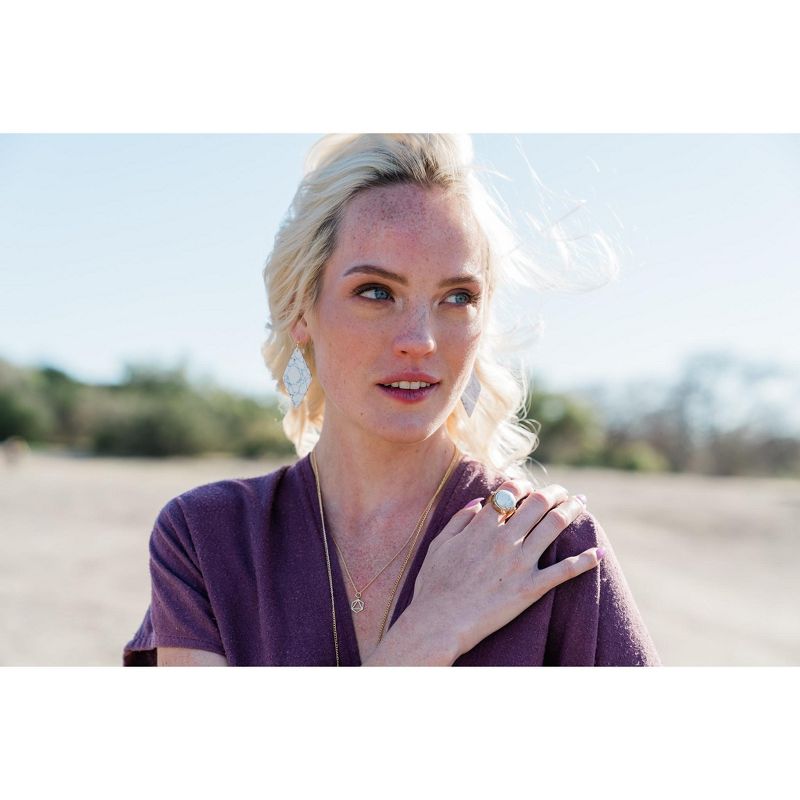 Sanctuary Project Geo Charm Necklace Gold