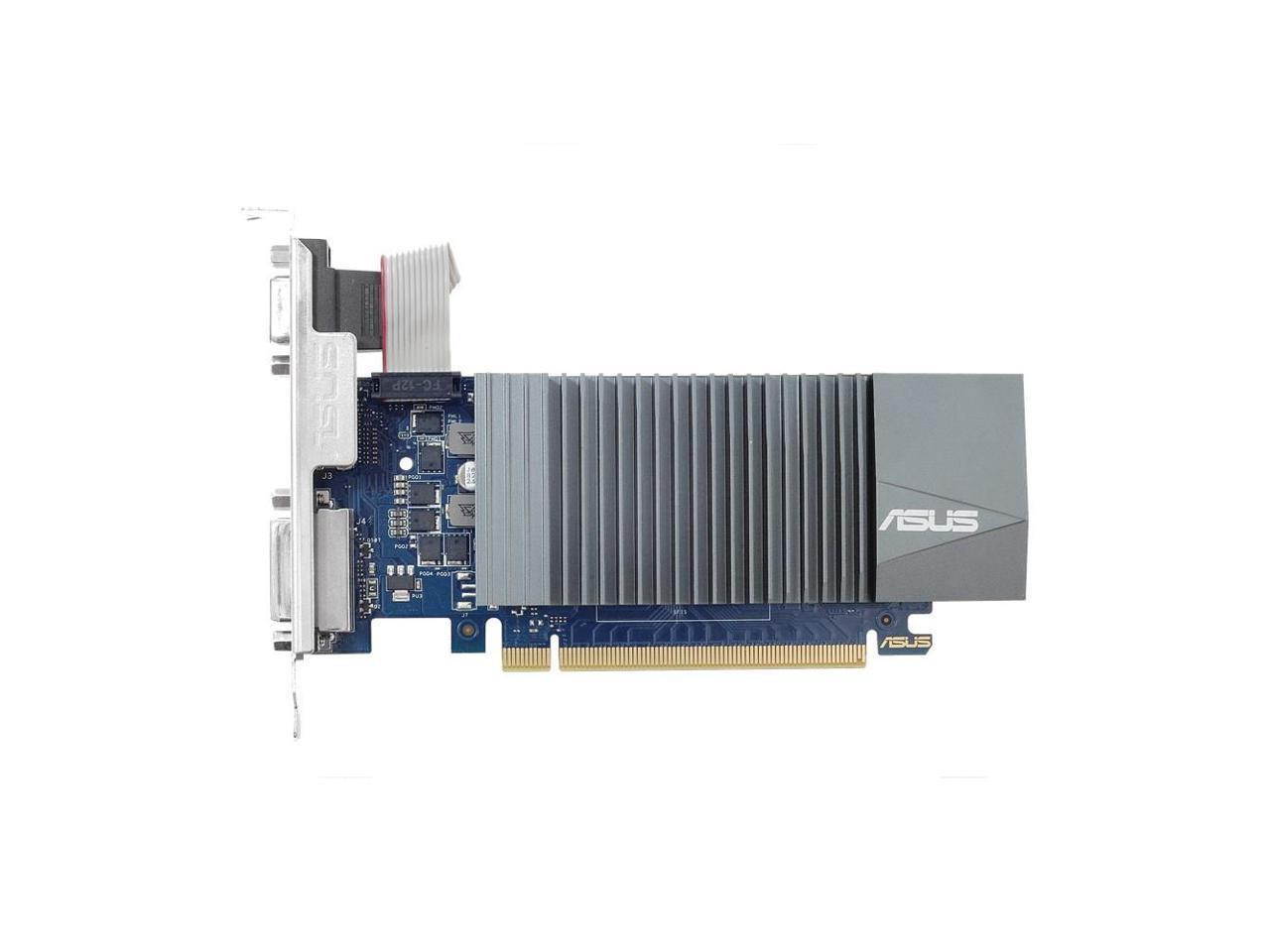Asus GT710, 1GB DDR5, PCIe2, VGA, DVI, HDMI, Silent