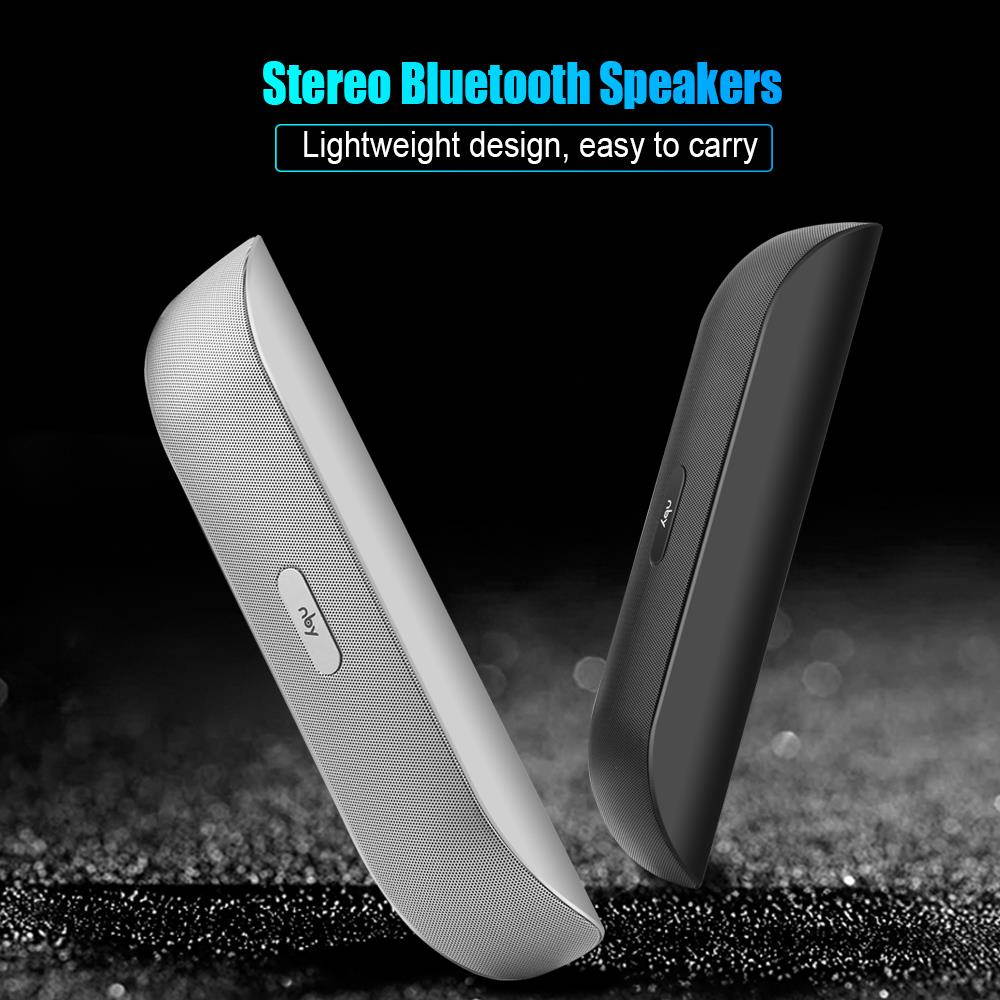 Bluetooth Speaker Mini Wireless Portable Speakers Stereo Music Loudspeakers-Rose  Red