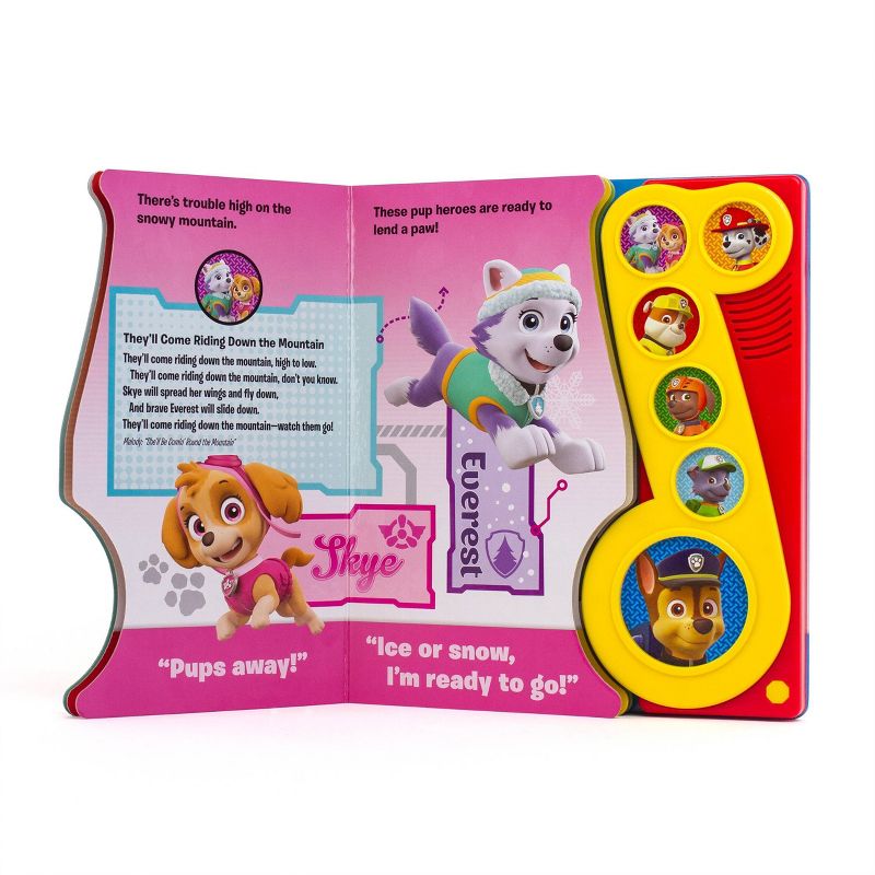 PAW Patrol - PAWsome Songs! Little Music Note Sound Board Book (Paperback)