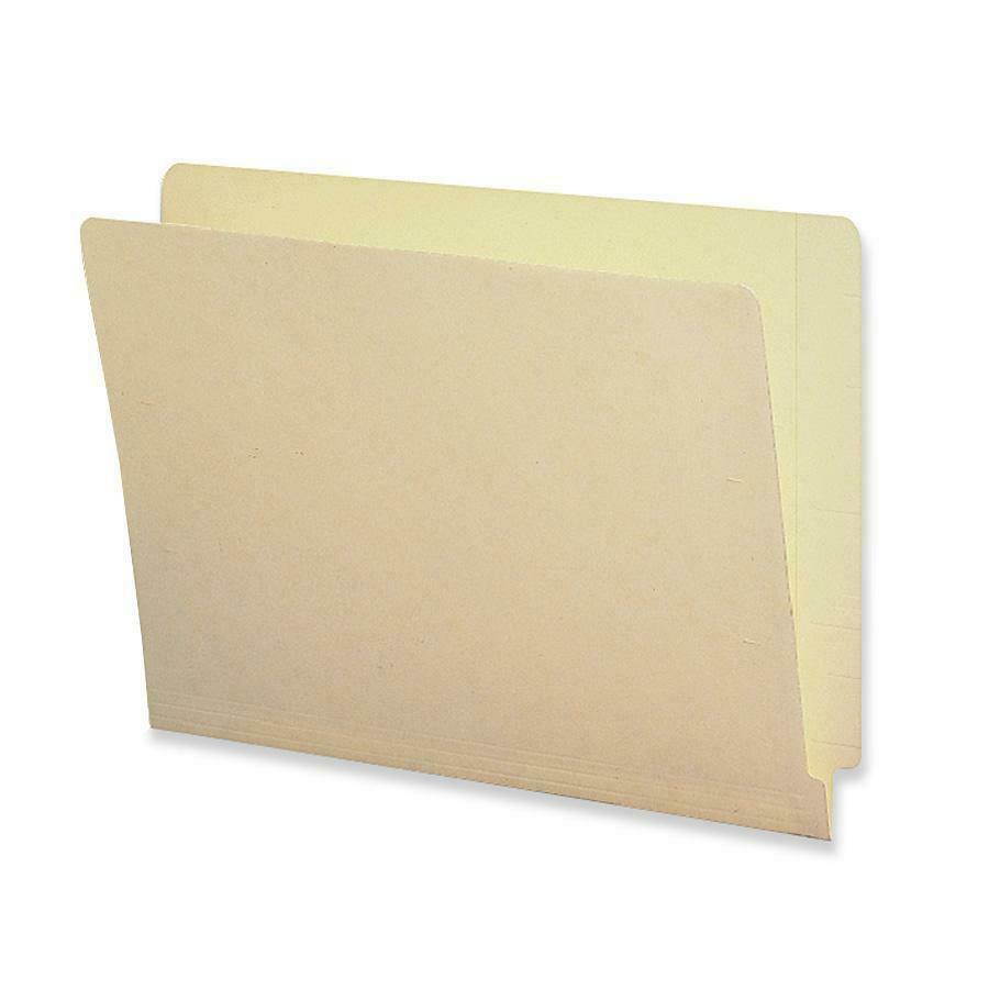 Sparco Shelf-master Manila Folder - Letter - 8.50" X 11" - Manila - 100 / Box