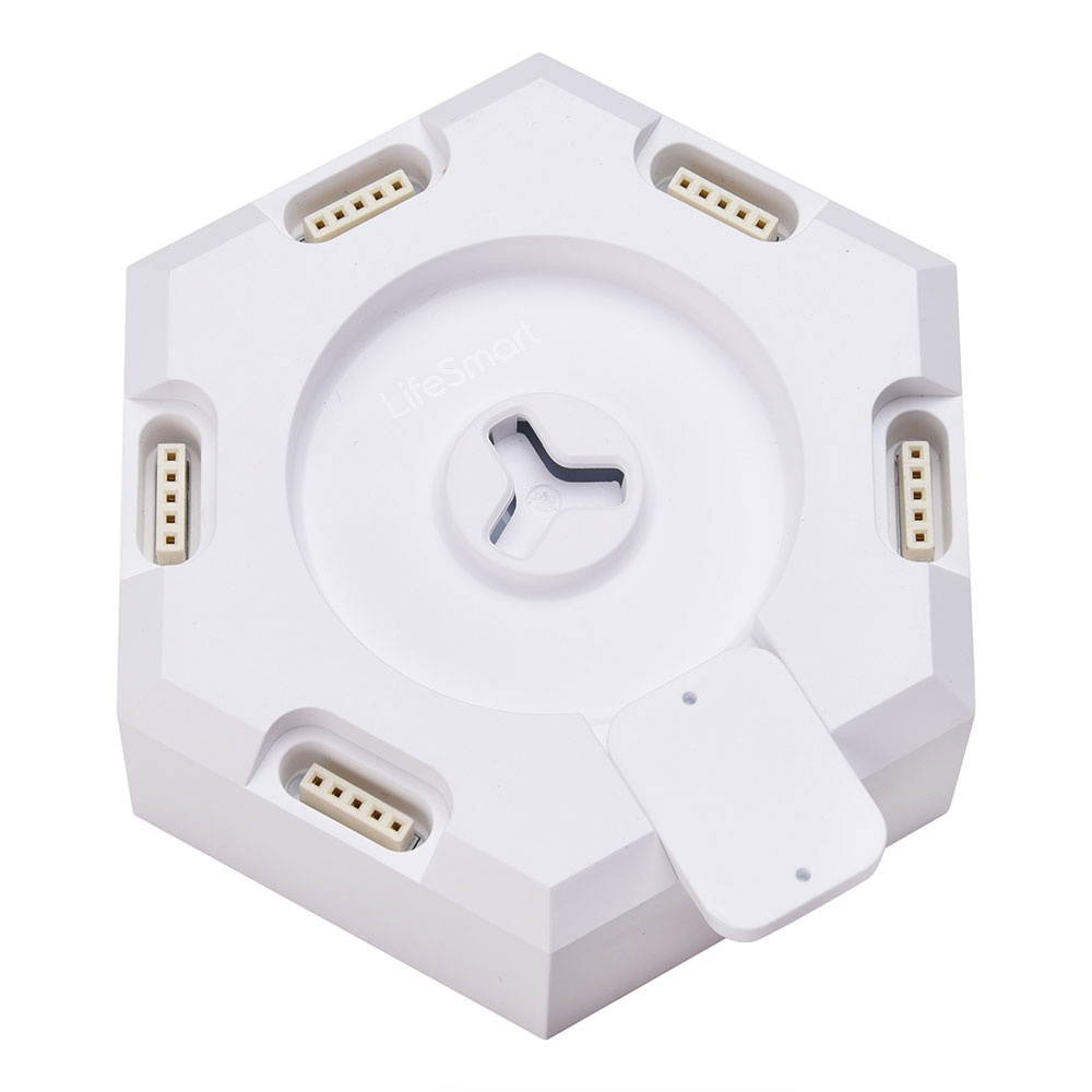 LifeSmart WiFi Smart LED Light Kit Splicing 3 Block Base 16 Million Color Work w/ Alexa Google Decor