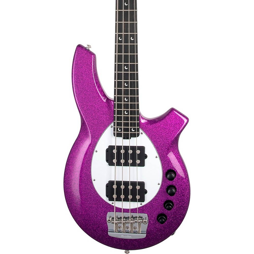 Ernie Ball Music Man Bongo 4 HH Bass Fuchsia Sparkle