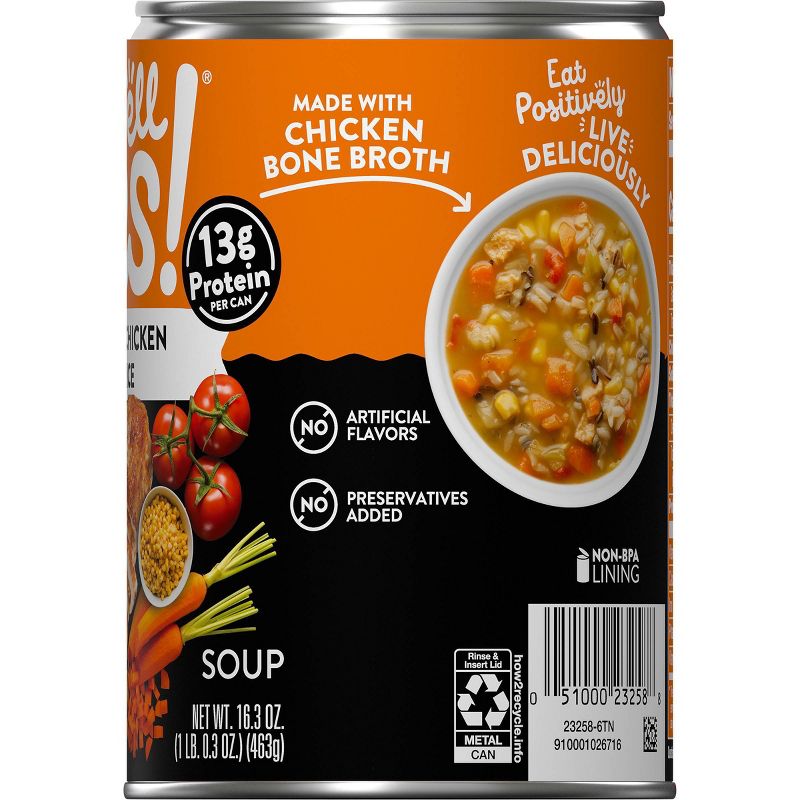 Campbell's Well Yes! Chicken with Wild Rice Soup 16.3oz