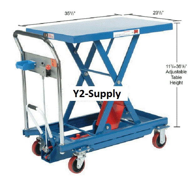NEW! Mobile Scissor Lift Table 1100 Lb. Capacity!!