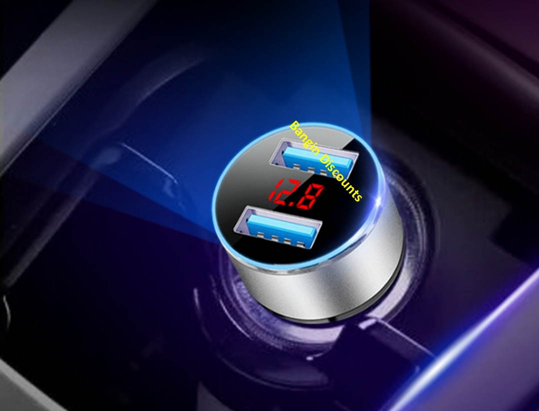 Dual USB 3.1A Car Charger Adapter 3.0 Fast Charging For iPhone   LG