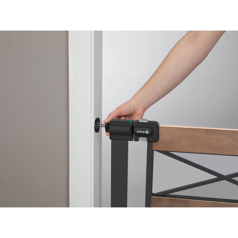 Safety 1st Easy Install Modern Farmhouse Gate