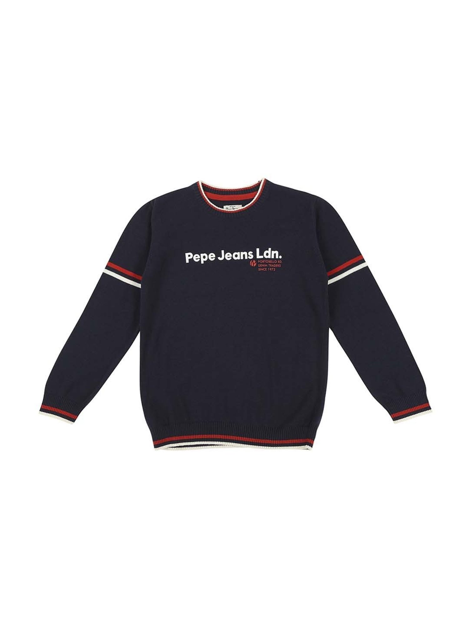 Cherry Crumble By Nitt Hyman Unisex Red & Cream Self Design Full Sleeves Sweater