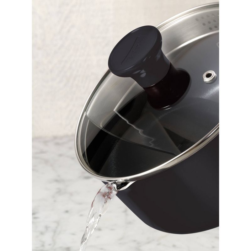 T-fal Simply Cook 12pc Nonstick Cookware Set - Black