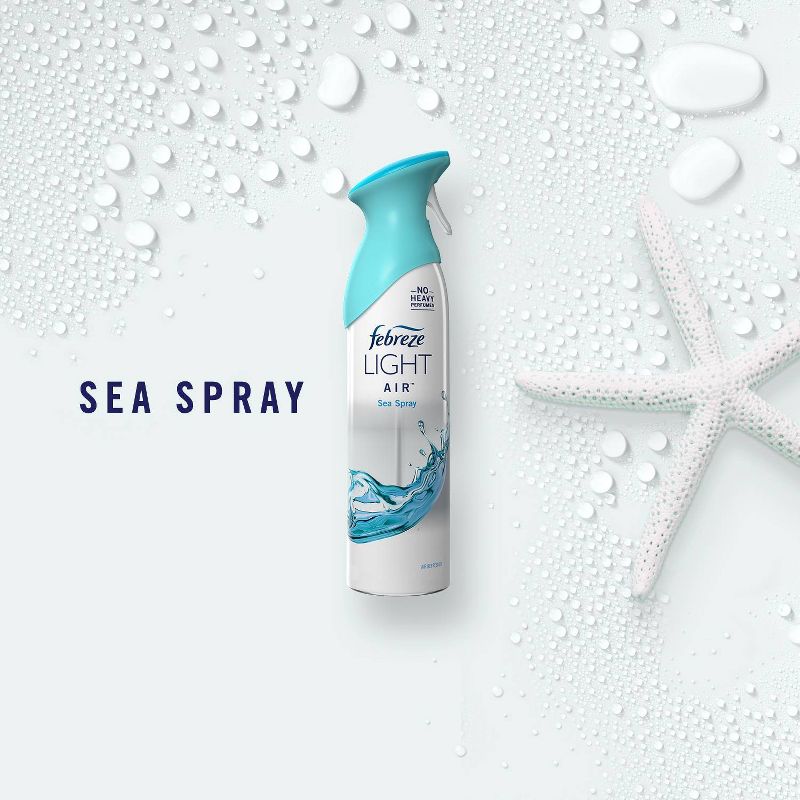 Febreze Light Air Sea Spray Air Freshener - 17.6 fl oz