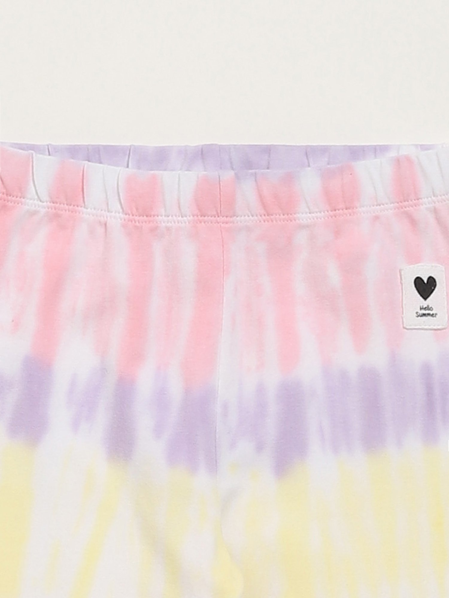 HOP Girls by Westside Multicolor Tie-Dye Leggings