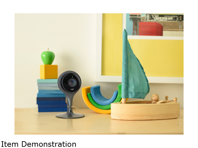 Nest Cam Indoor Smart Home Security Camera, Full HD 1080P Video