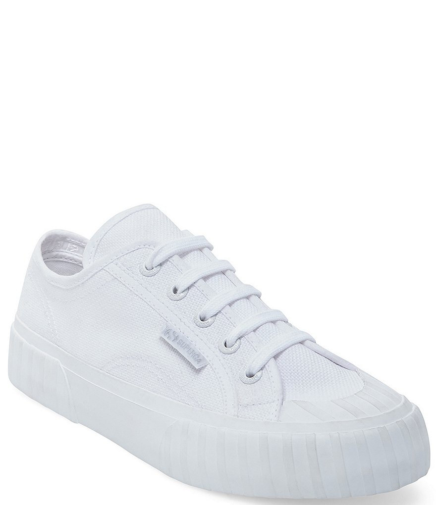 Superga 2630 COTU Canvas Lace-Up Platform Sneakers