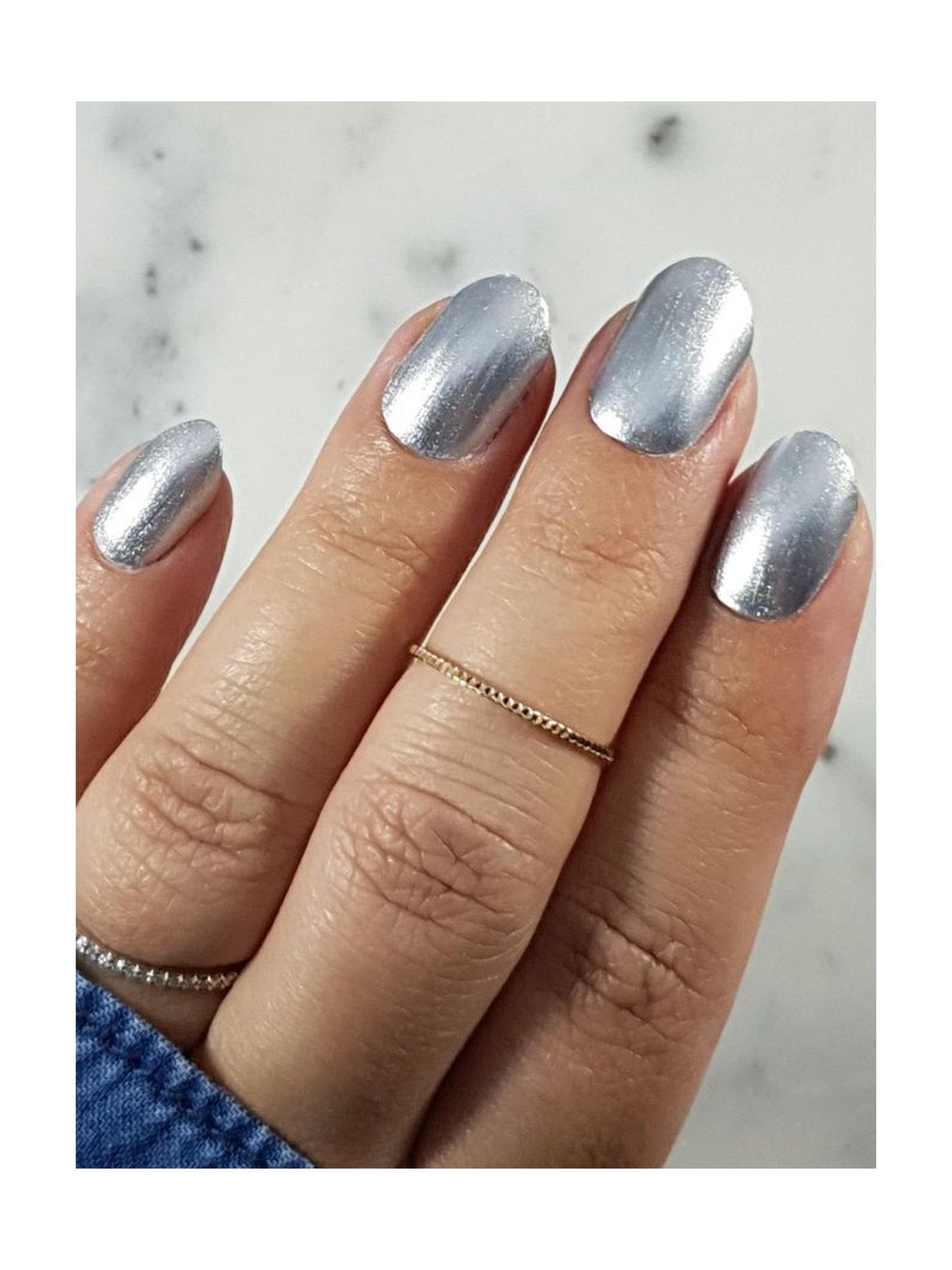 Ellement Co. Vegan Nail Lacquer Silver - 10 ml