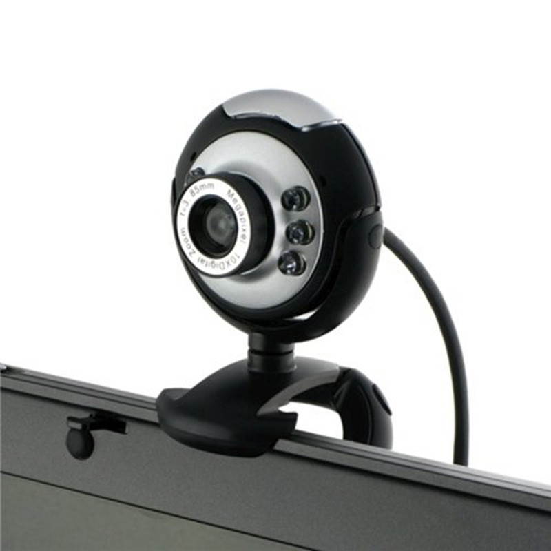 USB Web Camera, HD Webcam with Microphone for PC Computers Laptops, USB Clip-On Web Cam 360 Degree Rotatable for Notebook Laptop