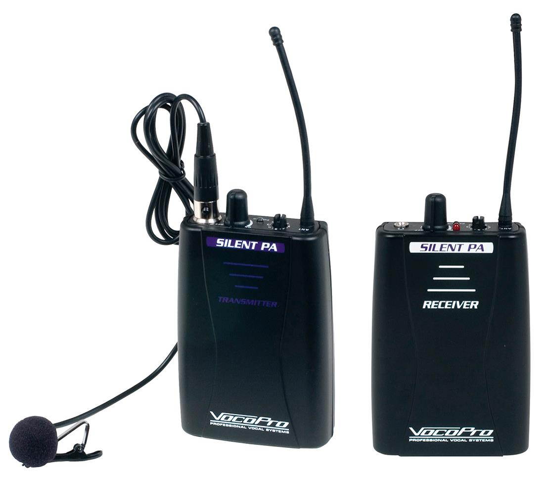 vocopro silentpaportable 16channel uhf wireless audio broadcast system