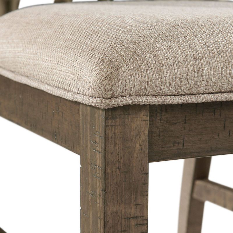 Set of 2 Stanford Standard Height Side Chair Set Gray - Picket House Furnishings