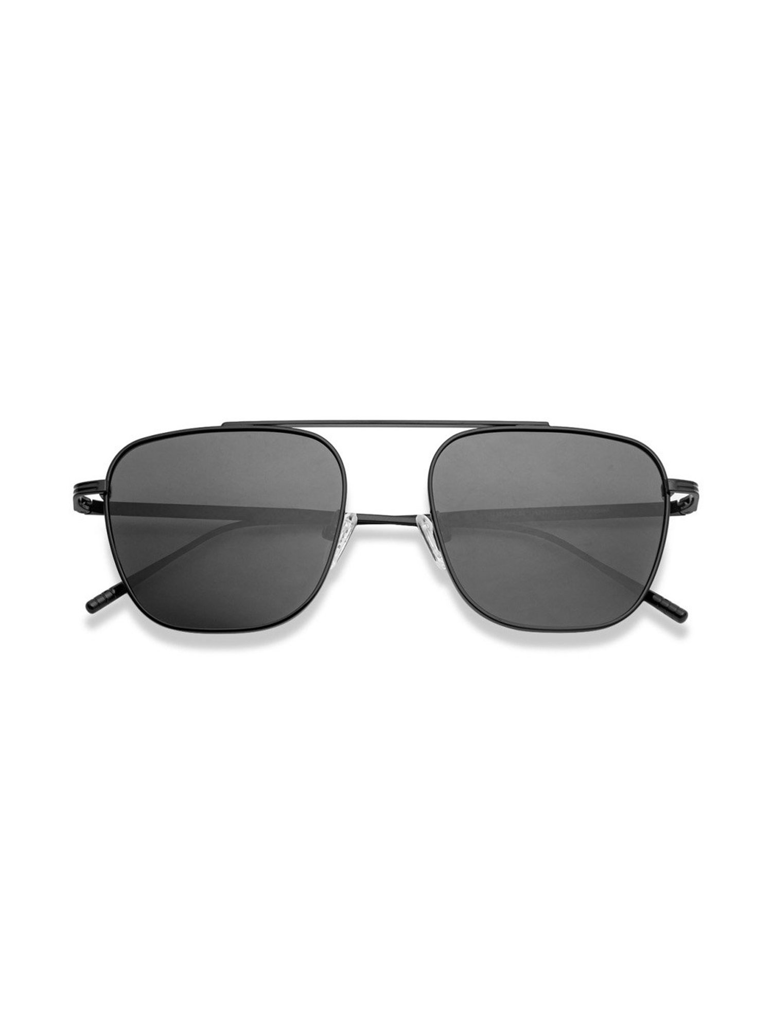 John Jacobs JJ S12504 Grey Polarized Square Sunglasses