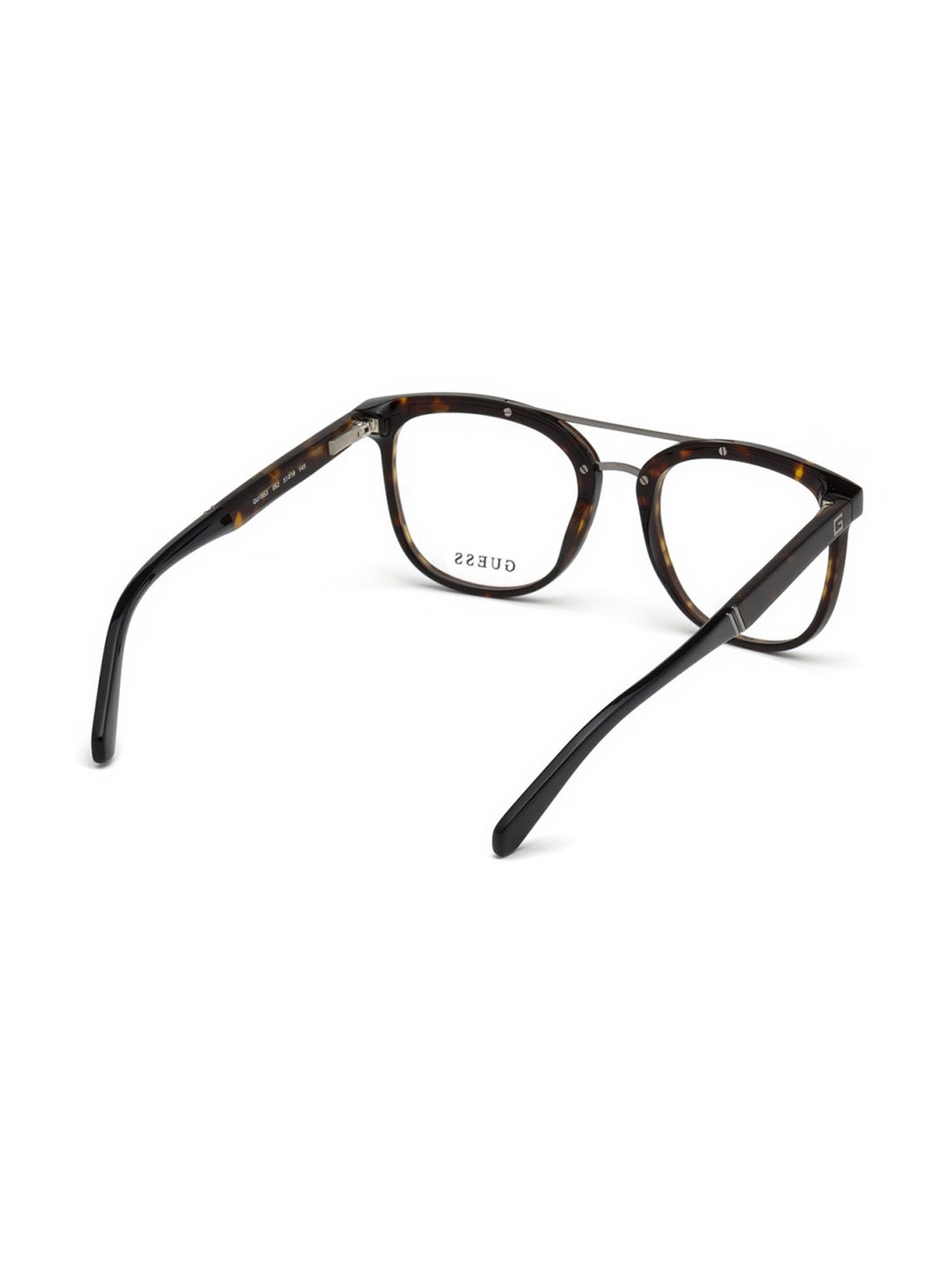 Guess Brown Square Eye Frames for Men