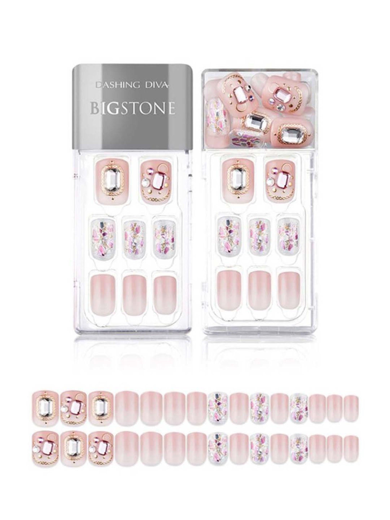 Dashing Diva MAGICPRESS Hestia Fake Artificail Full Peel Off Nails