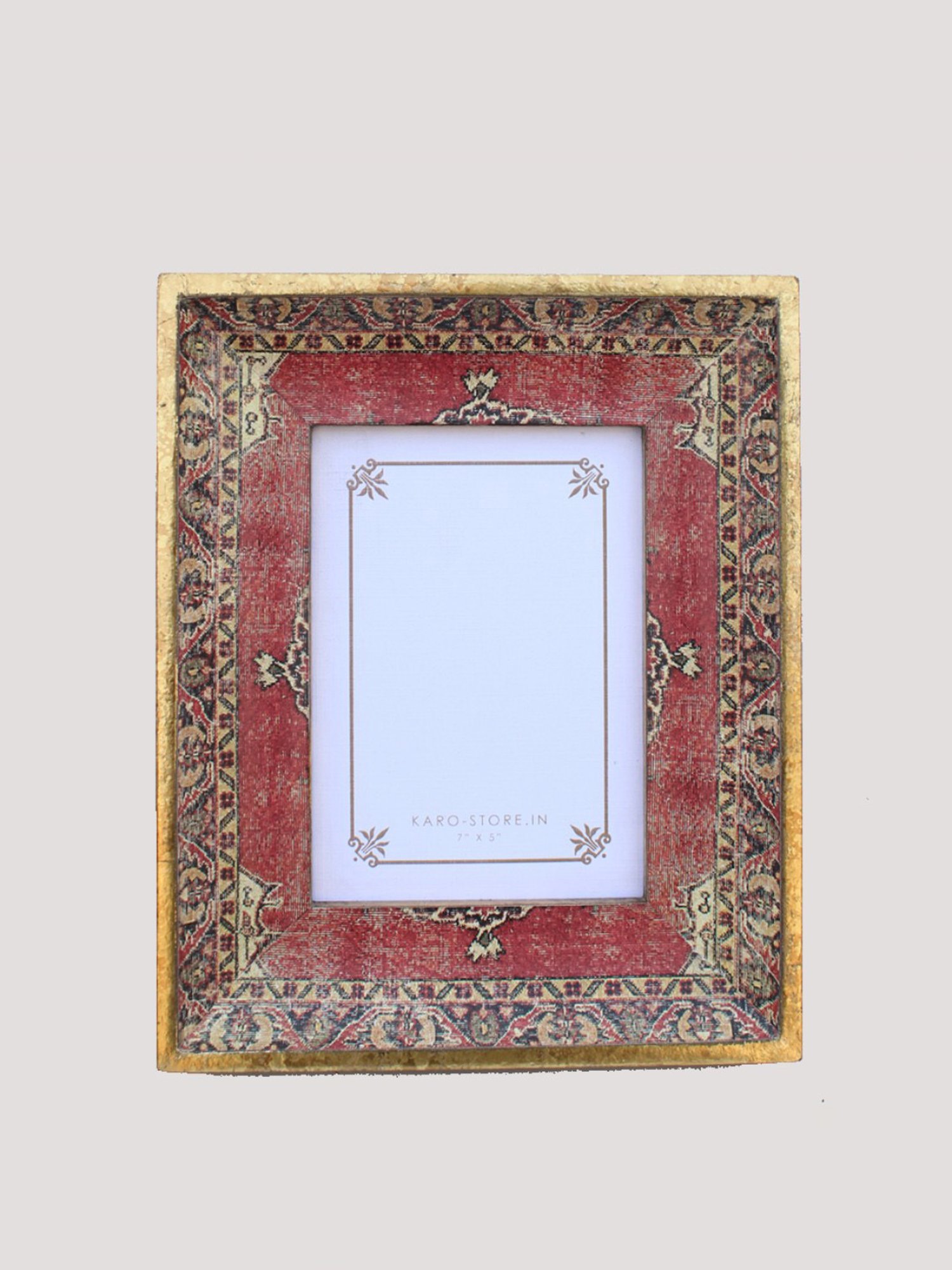 Karo Samara Printed Multicolor Wood Photo Frame