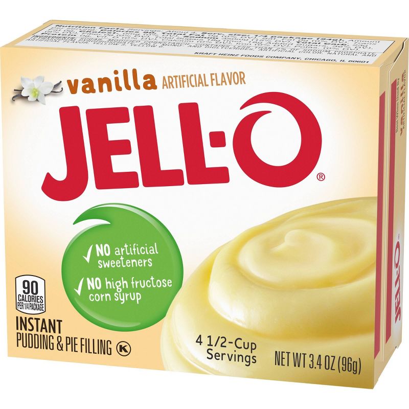 JELL-O Instant Vanilla Pudding & Pie Filling - 3.4oz