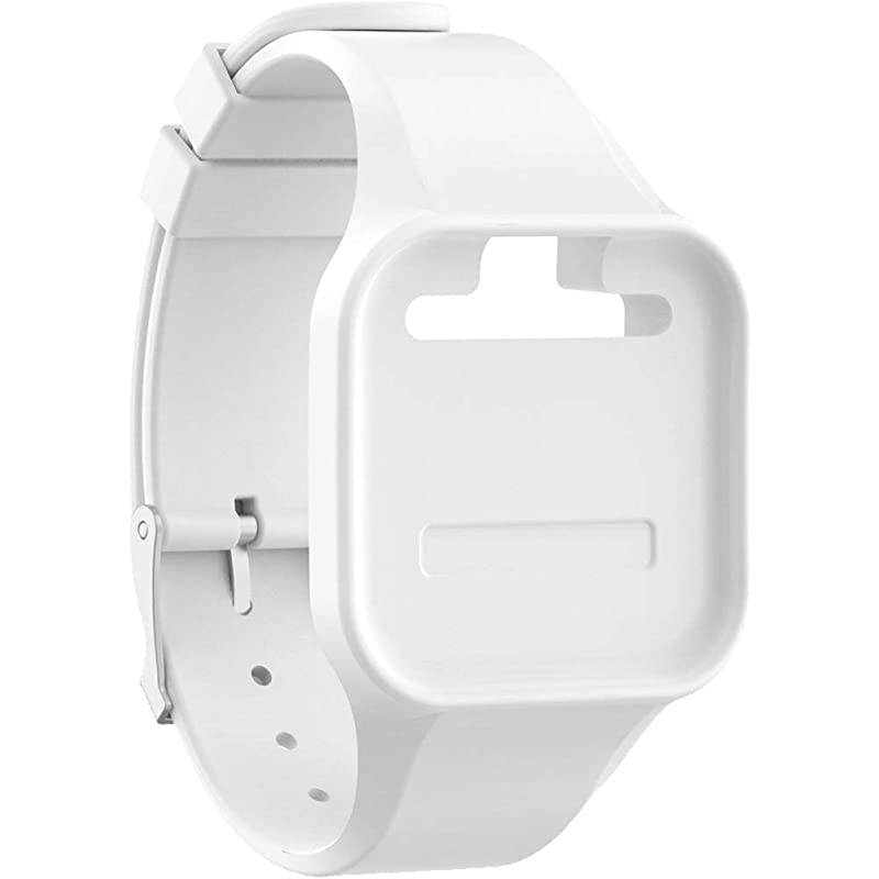 Voice 2 Rangefinder Talking GPS Devices for Hat Distance Range Finder for Golfers 14 Hours Battery Life Water Resistant Black Bundled with Silicon Strap Wristband