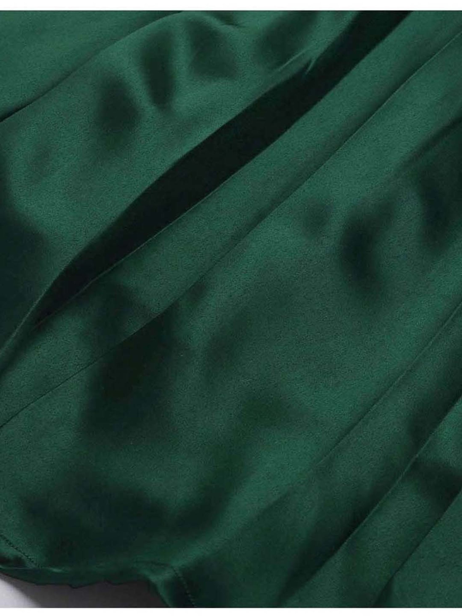 The Magic Wand Kids Green Applique Gown