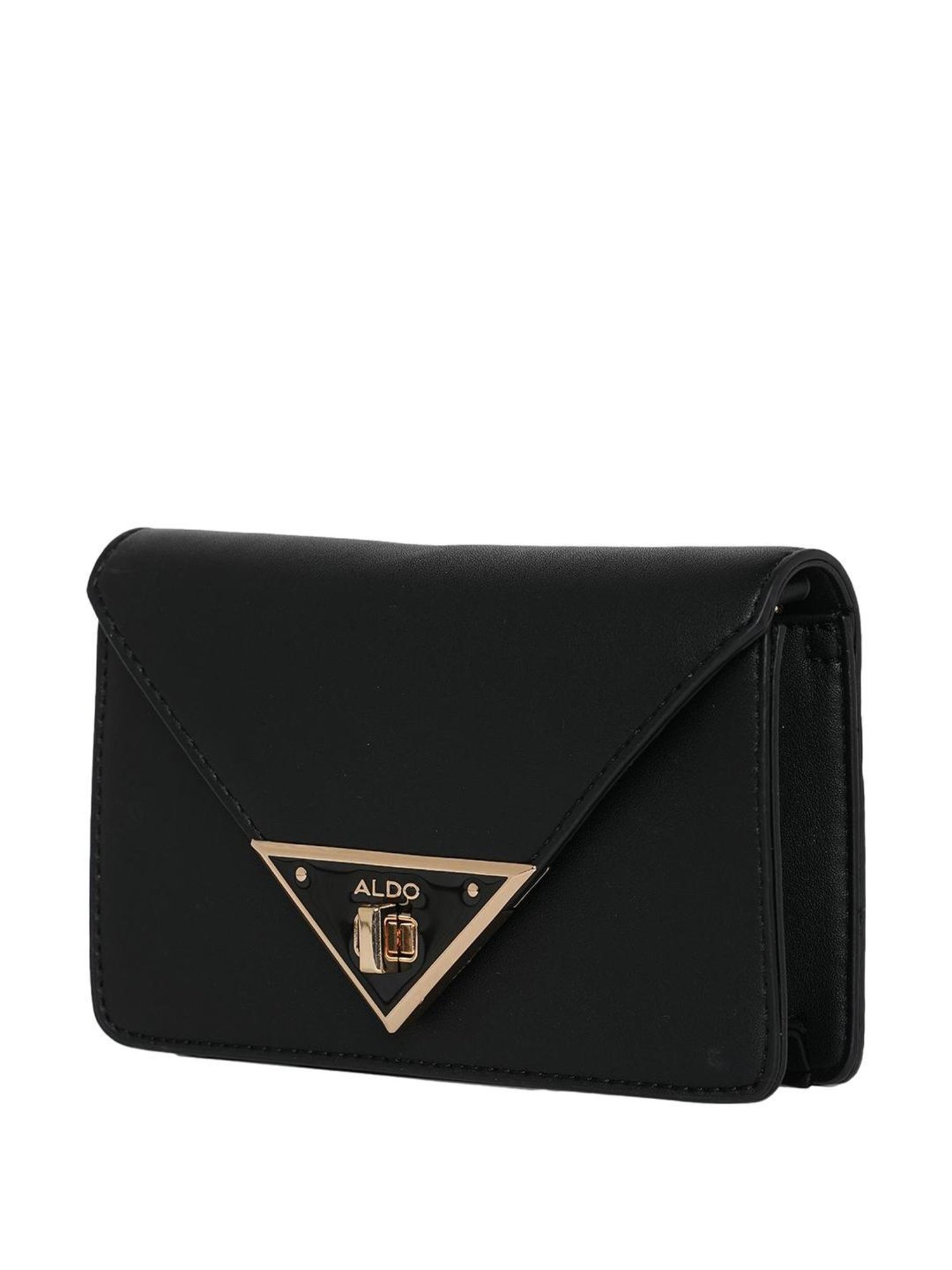 Louis Philippe Brown Casual Leather Money Clip Wallet for Men