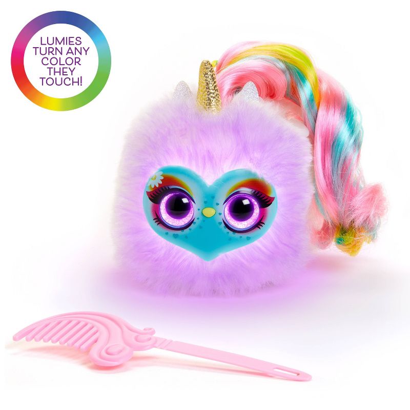 Pomsies Lumies - Rainbow Charged Interactive Pet - Sparkle Rush