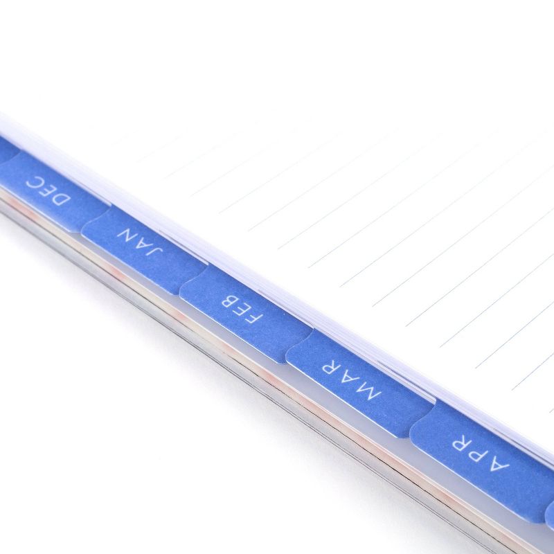 2021-22 Academic Planner 8.5" x 11" Weekly/Monthly Clear Pocket Cover Blue Mum - Katie Kime for Cambridge