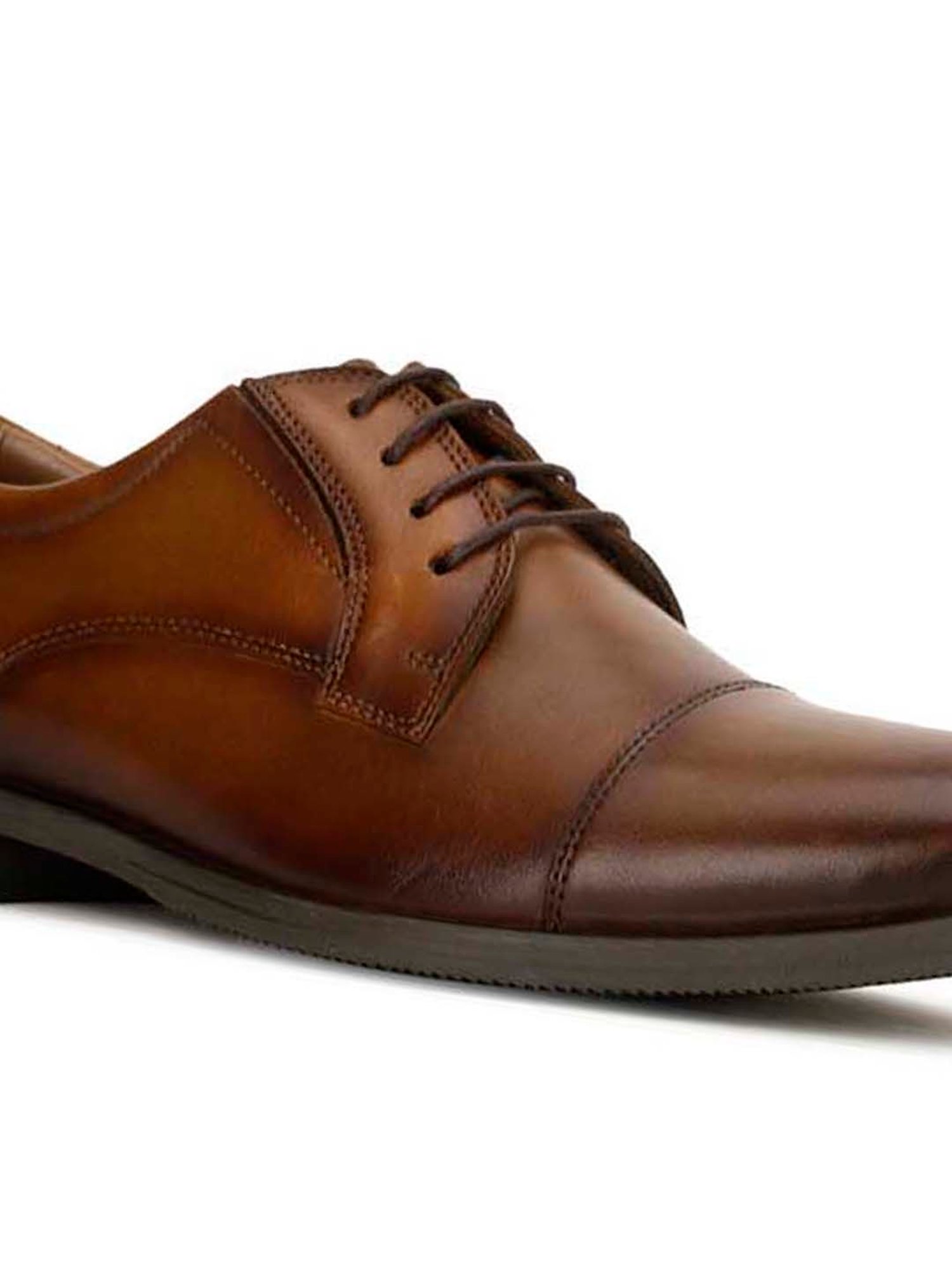 Ambassador by Bata Men's Legate Brown Derby Shoes