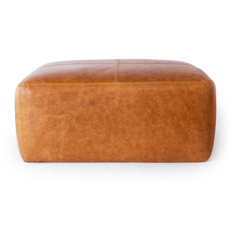 Yosemite Ottoman Cognac Tan - Poly & Bark