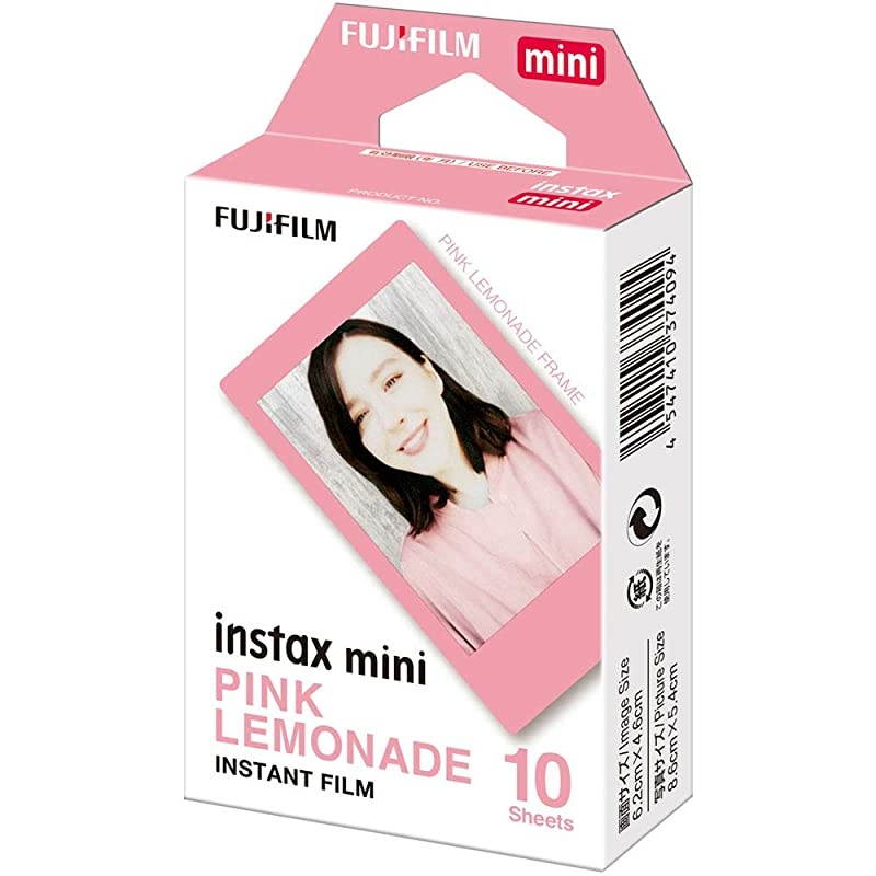 Instax Mini Confetti Film 10 Exposures +  Instax Mini Pink Lemonade Film 10 Exposures