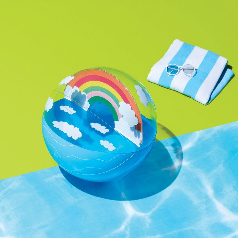 17.5" Beach Ball Rainbow - Sun Squad™