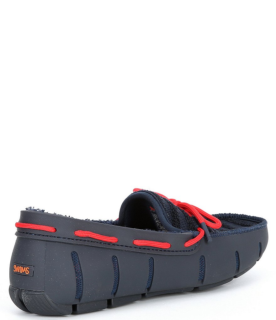 SWIMS Men's Terry Stripe Slip-On Loafers