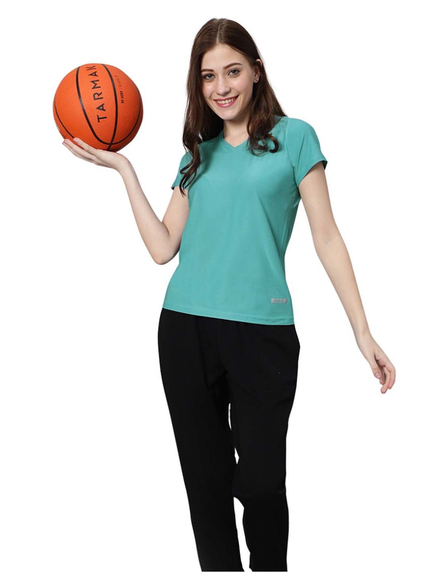 Omtex Blue Regular Fit Sports T-Shirt