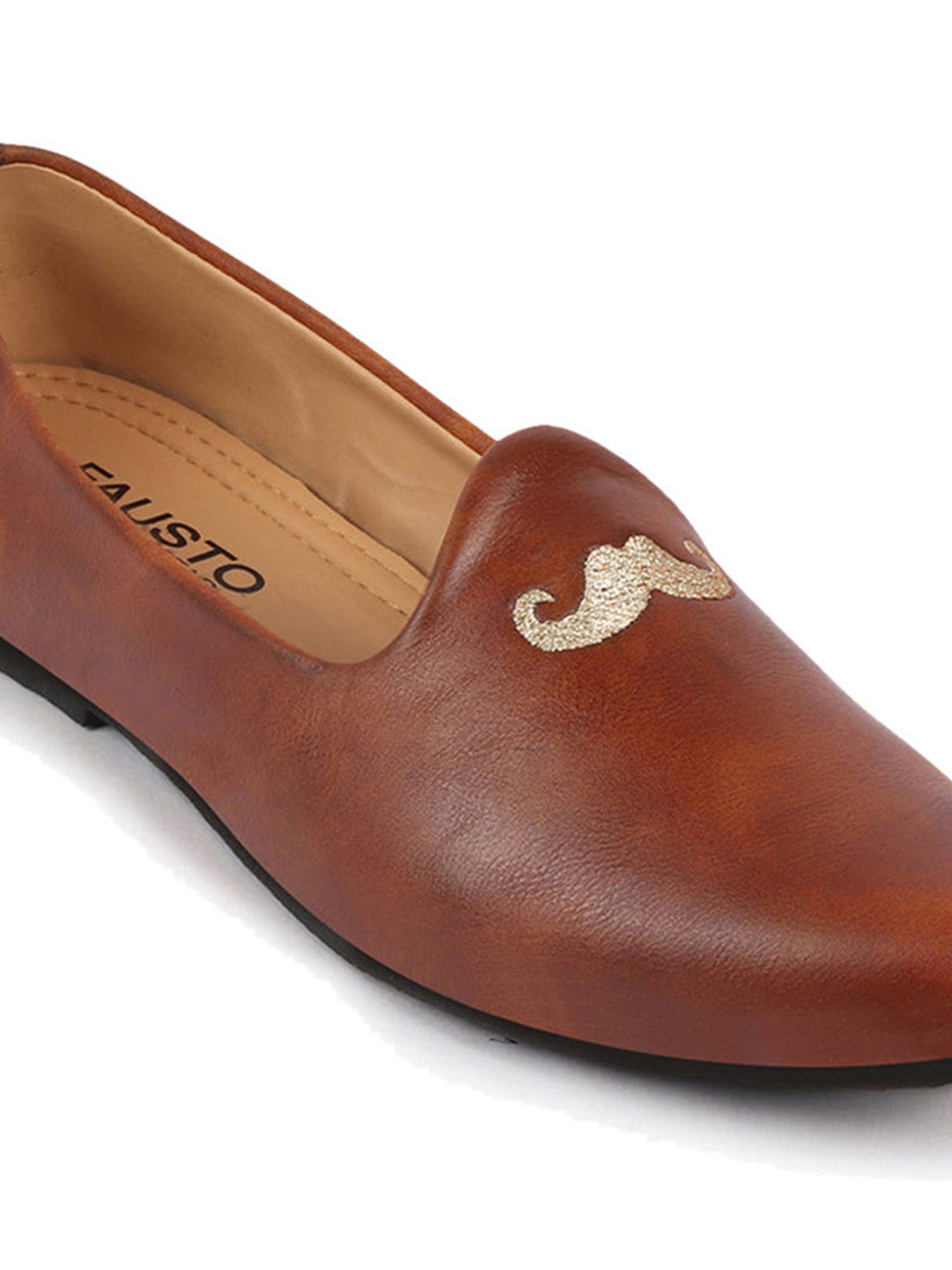 Walkway Men's Black Ethnic Juttis