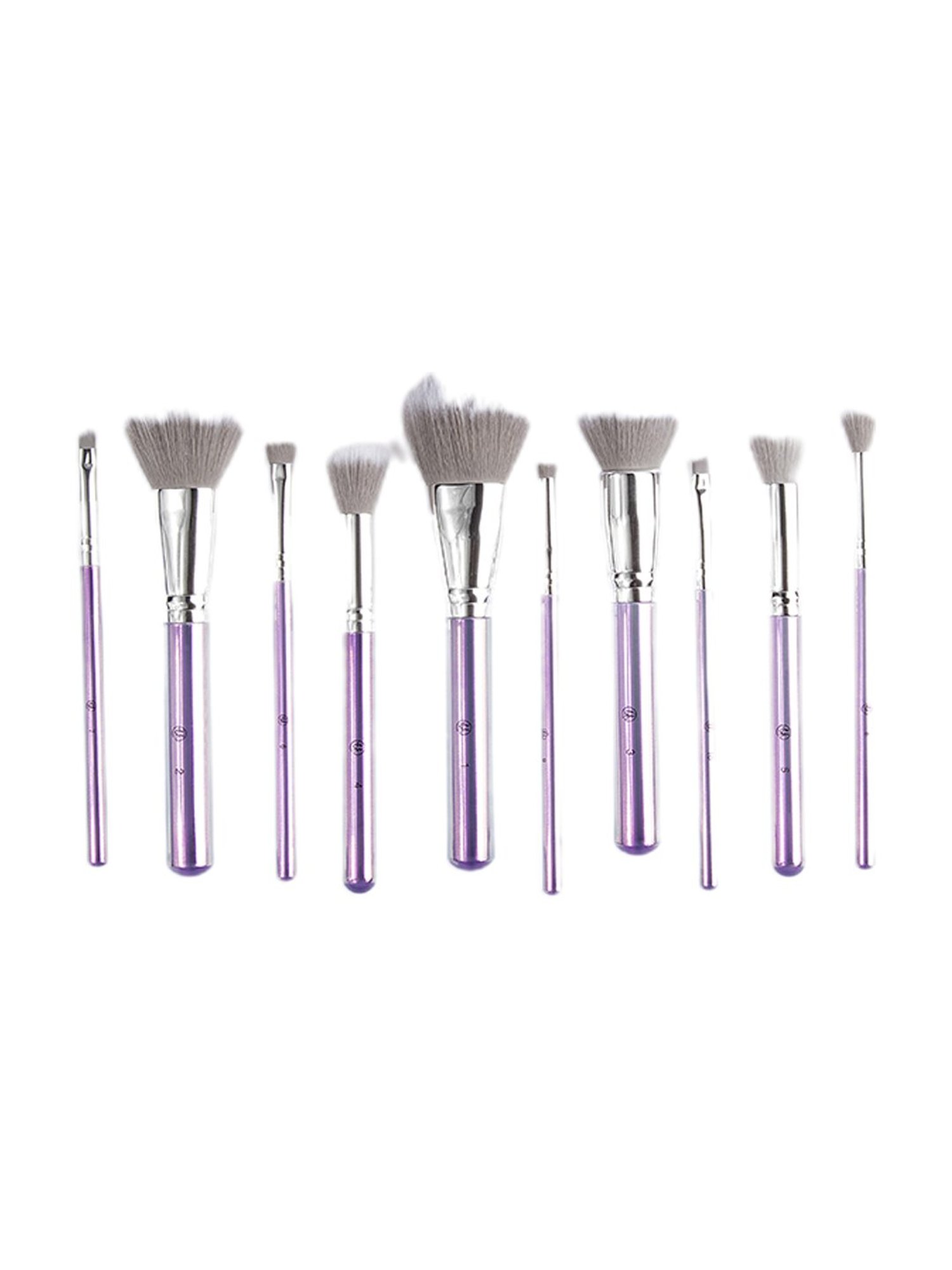BH Cosmetics Hello Holo Brush Set with Bag