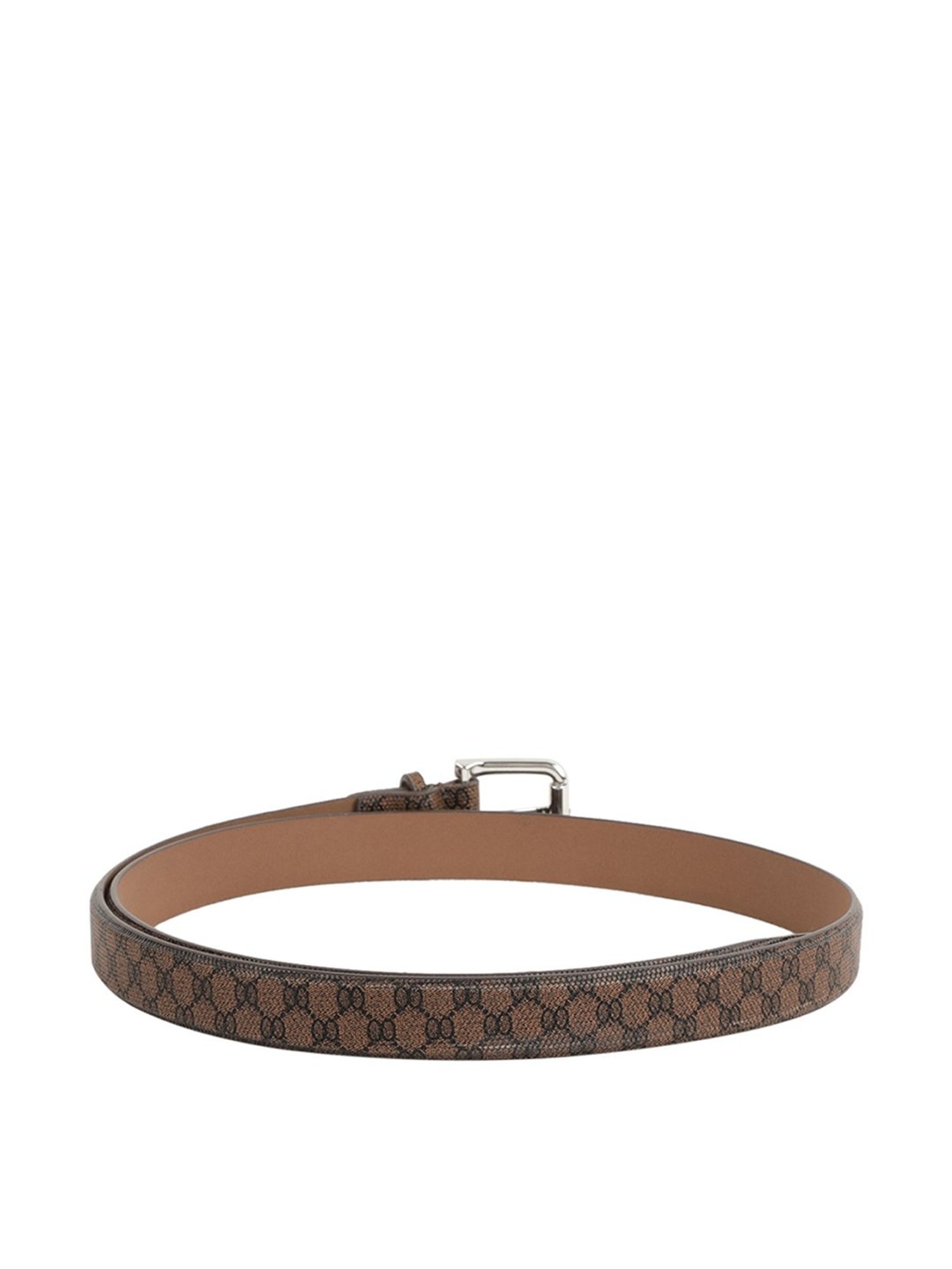 Alvaro Castagnino Brown Narrow Belt for Women
