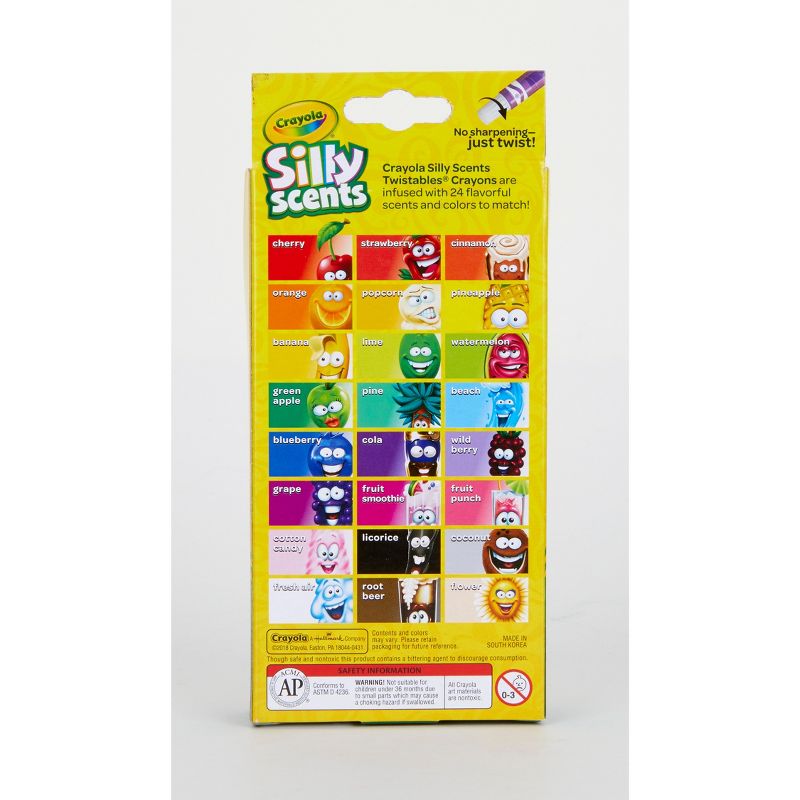 Crayola Silly Scents Twistable Crayons 24ct
