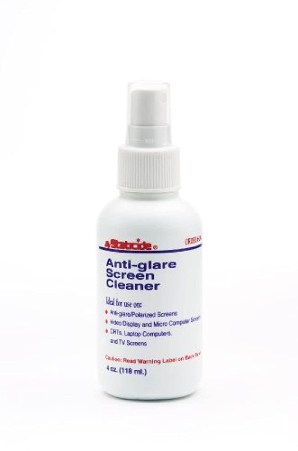 acl staticide 8040 anti-glare screen cleaner, 4 oz fingertip sprayer bottle