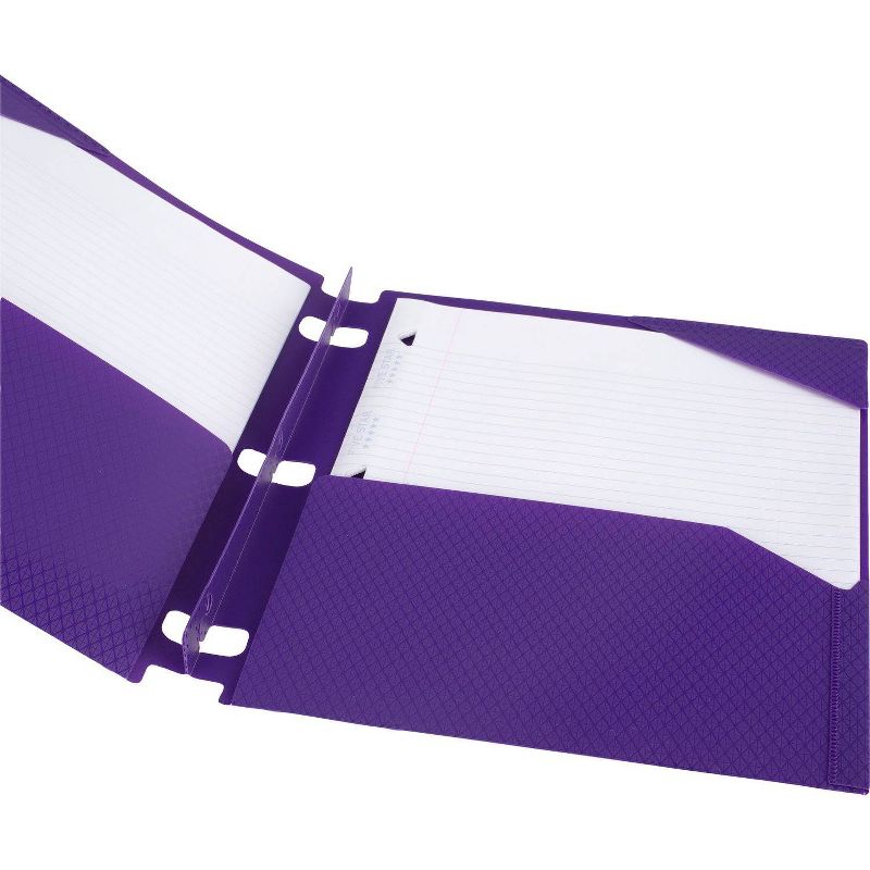 Snap-in Portfolio 2 Pocket Purple - Five Star