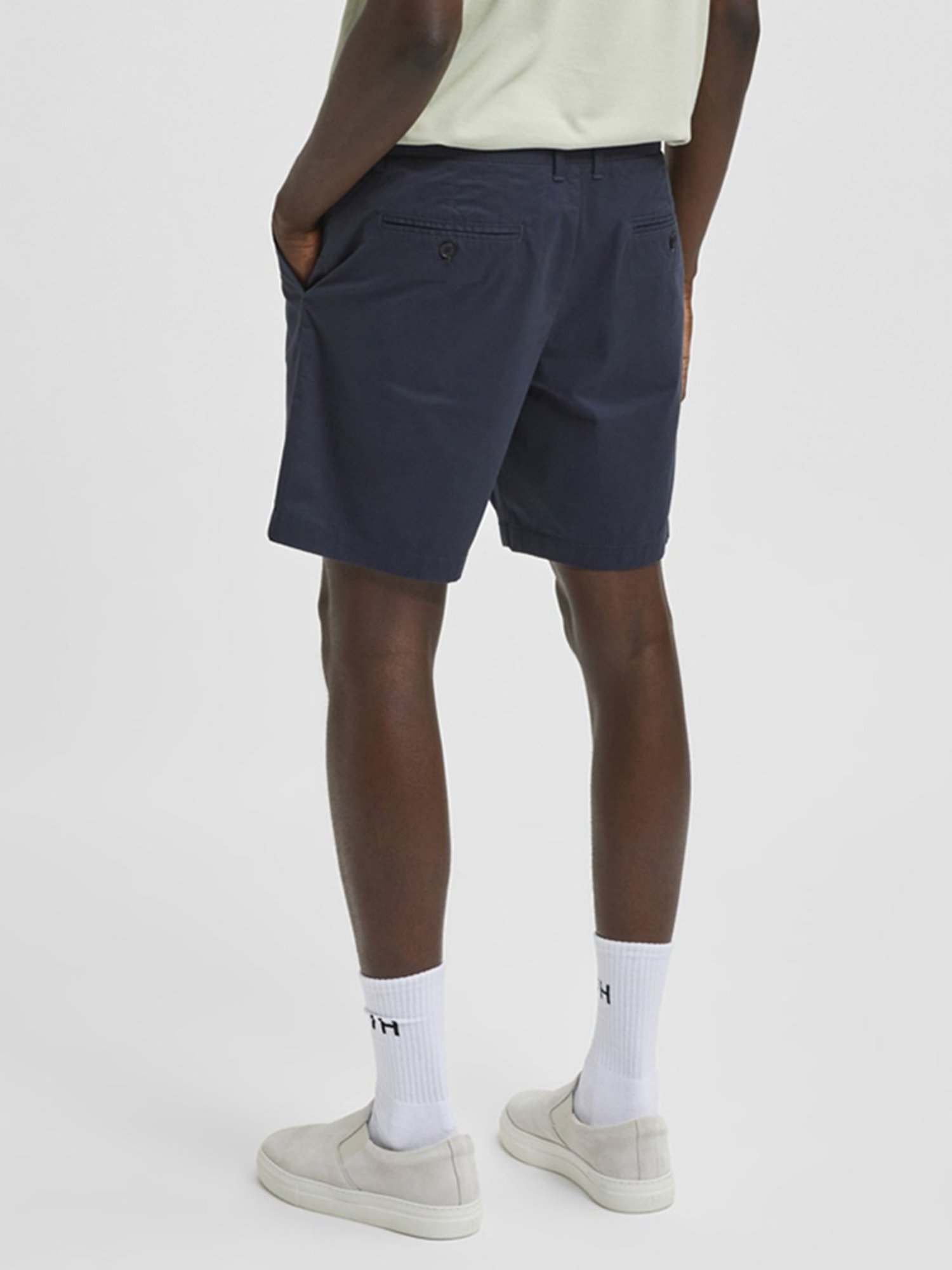 SELECTED HOMME Dark Blue Regular Fit Shorts