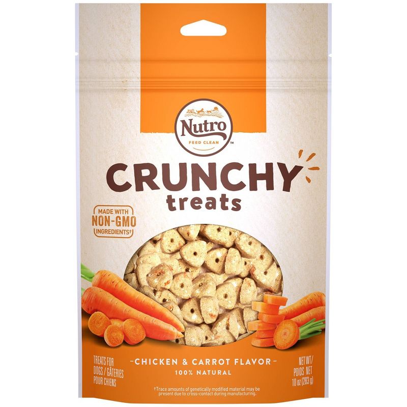 Nutro Crunchy Carrot Dog Treats - 10oz