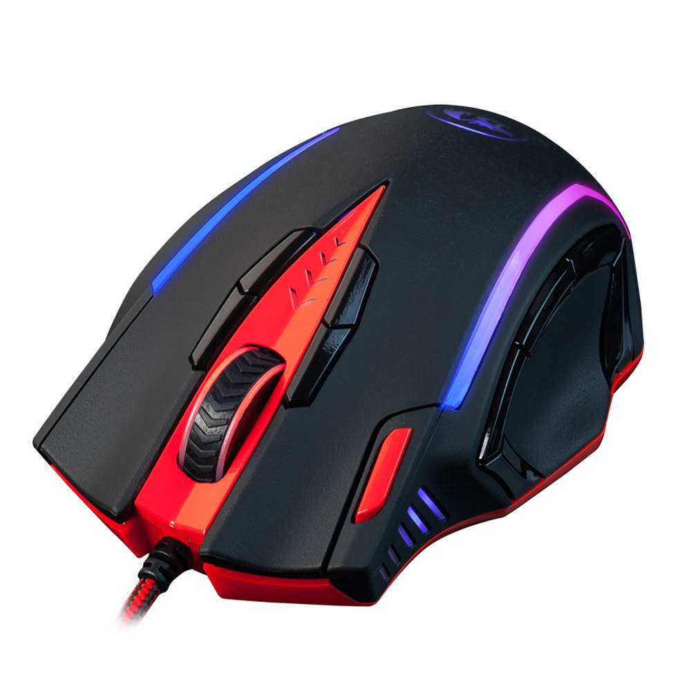 GTX300 USB Wired Colorful LED Backlit Gaming Keyboard with Mouse for PC Laptop