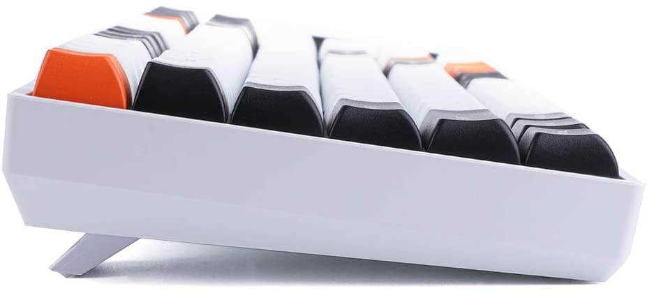 EPOMAKER GK96S Hot Swappable Bluetooth 5.1 Wireless/Wired RGB Mechanical Keyboard with 4000mAh Battery, PBT GK1 Keycaps for MacOS/Win/Android (Gateron Black Switch, PBT Keycaps with White Case)